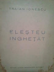Traian Ionescu - Elesteu inghetat (semnata) foto