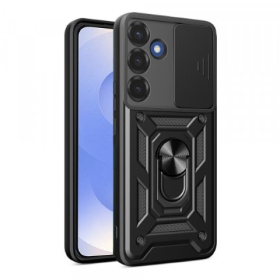 Husa pentru Samsung Galaxy S26, Techsuit, CamShield, Neagra foto