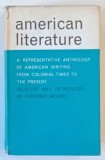AMERICAN LITERATURE , A REPRESENTATIVE ANTHOLOGY OF AMERICAN WRITING by GEOFFREY MOORE , 1964