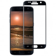 Folie de Sticla 5D Samsung Galaxy S7 (Negru) ROAR foto