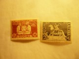 Serie mica Finlanda 1935 -100 Ani Kalevala 2 valori (din 3v)