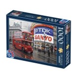 Cumpara ieftin Puzzle adulti D-Toys Peisaje de noapte - Piccadilly Circus London, 1000 piese