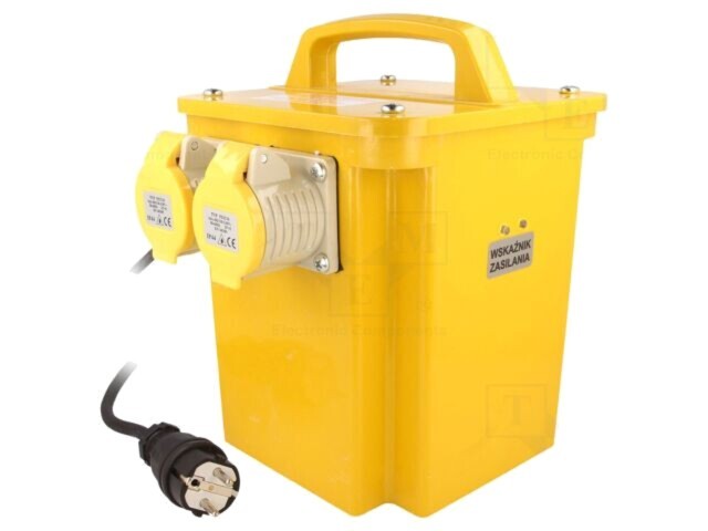 Transformator TOROIDY 2,2/3,3kVA 230VAC 110V IP44