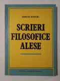 Edmund Husserl - Scrieri filosofice alese (1993)