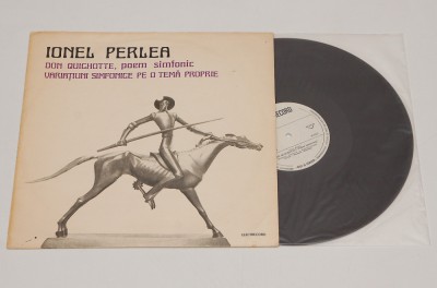 Ionel Perlea &amp;ndash; Don Quichotte / Variatiuni Simfonice - disc vinil vinyl LP NOU foto