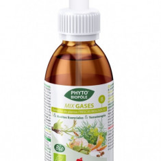 GASES - formula cu extracte BIO din plante pentru DIGESTIE SI STOMAC PLAT, 50ml cu picurator