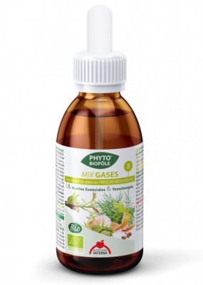 GASES - formula cu extracte BIO din plante pentru DIGESTIE SI STOMAC PLAT, 50ml cu picurator foto