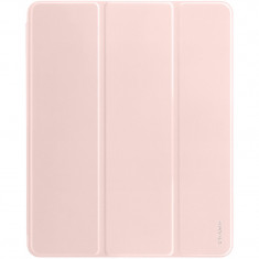 Husa Tableta Piele Usams US-BH589 pentru Apple iPad Pro 12.9 (2020), Roz