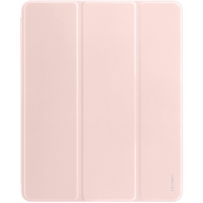 Husa Tableta Piele Usams US-BH589 pentru Apple iPad Pro 12.9 (2020), Roz foto