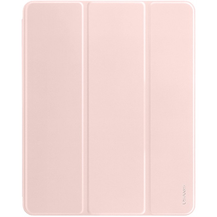 Husa Tableta Piele Usams US-BH589 pentru Apple iPad Pro 12.9 (2020), Roz