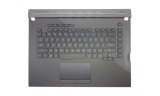 Carcasa superioara cu tastatura palmrest Laptop Gaming, Asus, ROG Strix G G531GT, G531GU, G531GV, G531GW, 90NR01I1-R30UI0, iluminata RGB, layout US