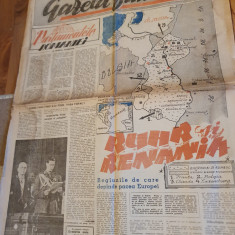 mondial gazeta familiei 8 decembrie 1946-regele mihai si petru groza