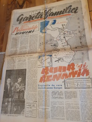 mondial gazeta familiei 8 decembrie 1946-regele mihai si petru groza foto
