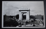 AKVDE23 - Bucuresti - Arcul de Triumf - foto Agfa, Circulata, Printata