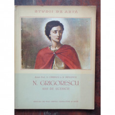 N. GRIGORESCU, ANII DE UCENICIE - G. OPRESCU foto