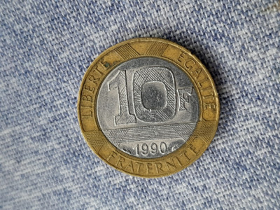 10 FRANCS 1990 FRANTA foto