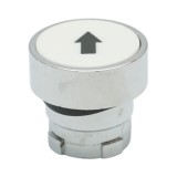 Cap buton comanda alb cu sageata sus &Oslash;22 mm, LAY5 Breckner Germany