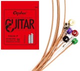 Set 6 corzi pentru chitara acustica Orphee, cupru