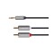 Cablu 3.5st-2RCA t-t 5m K&amp;M basic