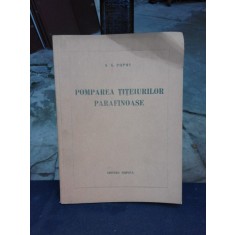 POMPAREA TITEIURILOR PARAFINOASE - S.S. POPOV