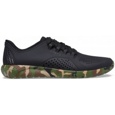 Pantofi Crocs Men&#039;s LiteRide Printed Camo Pacer Negru - Black/Multi