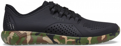 Pantofi Crocs Men&amp;#039;s LiteRide Printed Camo Pacer Negru - Black/Multi foto