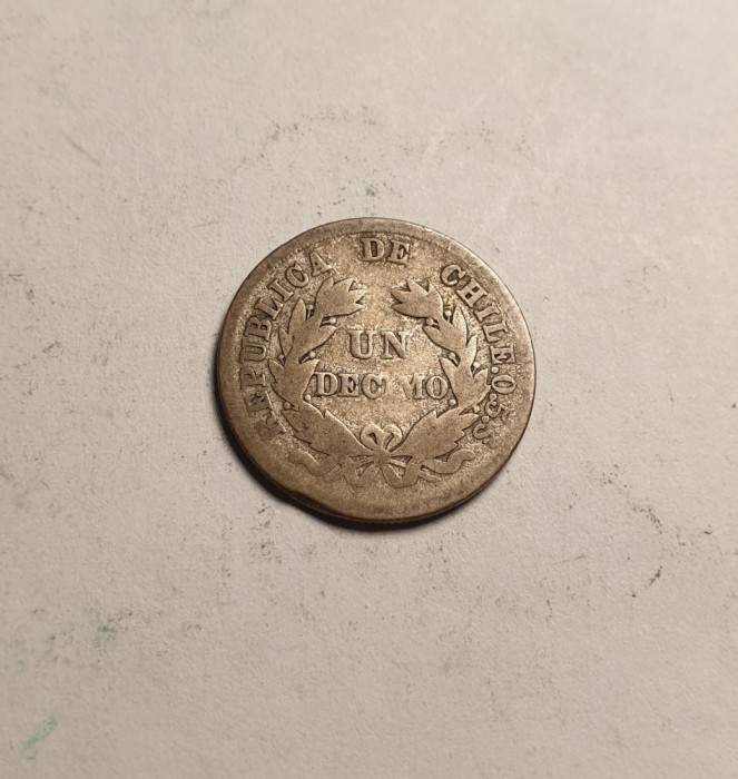 Chile 1 Decimo 1881