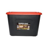 Cutie de depozitare heavy duty 60L cu capac, rosie, Breckner Germany