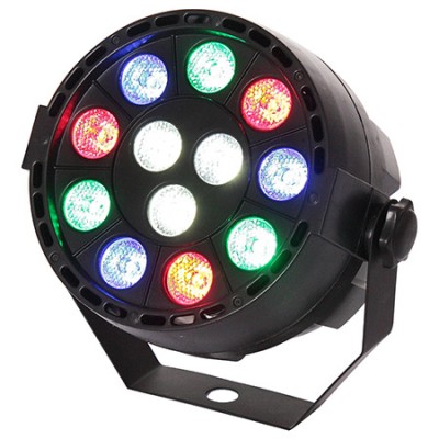 Mini par led rgbw dmx 12x1w rgbw led foto