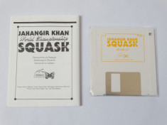 Joc Atari ST - Jahangir Khan Squash + manual foto
