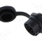 Conector circular soclu tată 5 pini 5A 250V IP67 drept LUTRONIC