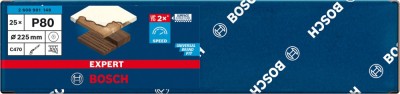 Bosch EX 25 Foi abrazive C470, 225mm, G80, 19gauri ProAdvanced PowerfulTools foto