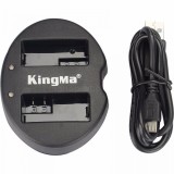 Cumpara ieftin Incarcator dual USB pentru bateria Canon LP-E12, VHBW