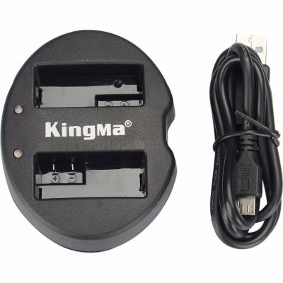 Incarcator dual USB pentru bateria Canon LP-E12 foto