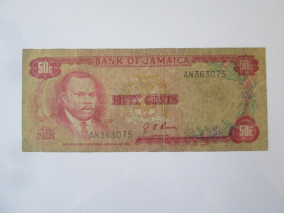 Jamaica 50 Cents 1970 foto