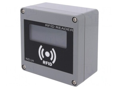 Cititor RFID 12-24V Modbus RTU/TCP SNMP LCD foto