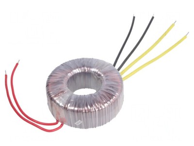 Transformator toroidal 160VA 230V 12V 24V 6,66A 3,33A IP00 foto