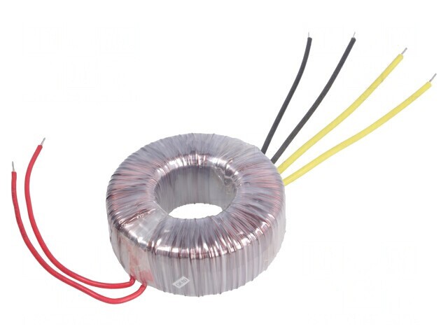 Transformator toroidal 160VA 230V 12V 24V 6,66A 3,33A IP00