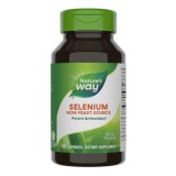 Supliment alimentar Selenium 200 mcg Nature's Way, 60 capsule, Antioxidant