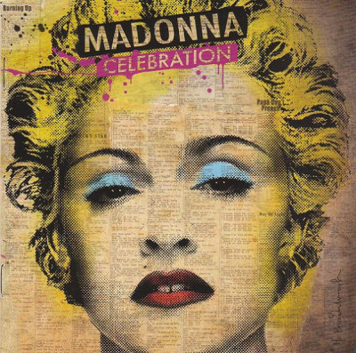 CD audio Madonna &amp;lrm;&amp;ndash; Celebration, original foto