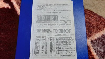 program U M Timisoara - FC Bihor foto