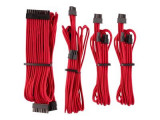 Kit de pornire pentru cabluri PSU cu manșon individual premium tip 4 Gen 4 &ndash; roșu, Corsair, 61 cm, CP-8920216