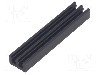 Radiator extrudat, aluminiu, 50mm x 10mm, neagra, FISCHER ELEKTRONIK - SK 646 50 SA