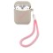 Husa Originala Guess AirPods 1 / 2 Gri - GUACA2LSVSGP