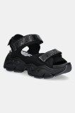 Buffalo sandale Binary 0 Bs bărbați, culoarea negru, 1441002-BLK