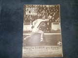 REVISTA SPORT NR 20 1972 DOBRIN REAL MADRID