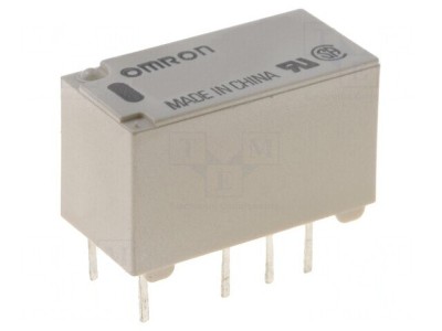 Releu Electromagnetic DPDT 24VDC 2A foto