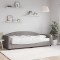 vidaXL Pat de zi cu saltea, gri taupe, 90x200 cm, textil 3197173