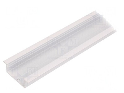 Profil aluminiu &amp;icirc;ncastrat alb 2m pentru module LED VARIO30-06 foto
