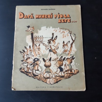 DACA NUMERI PAN-LA ZECE - ALEXANDRU SAHIGHIAN, ILUSTRATII DE DEM foto